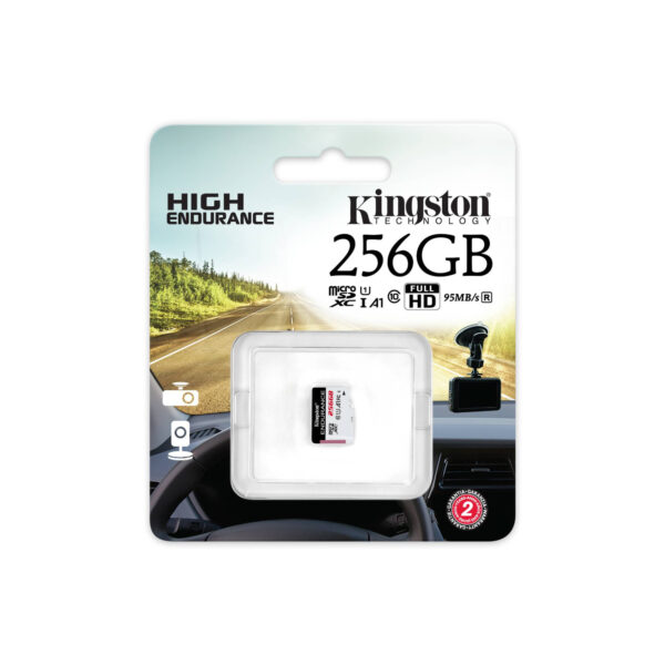 Kingston Endurance 95R | 256 GB | microSDXC | Flash memory class Class 10, UHS-I - Image 4