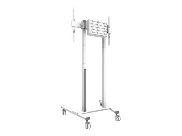 Neomounts Floor stand | FL55-875WH1 TV trolley | Adjustable Height | 55-100 " | Maximum weight (capacity) 110 kg | White - Image 8