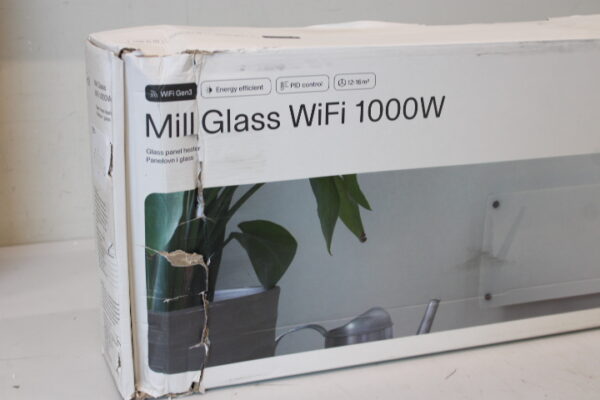 SALE OUT.  | Mill | Heater | GL1000LWIFI3 WiFi Gen3 | Panel Heater | Power 1000 W | White | DAMAGED PACKAGING, MARK ON CABLE.