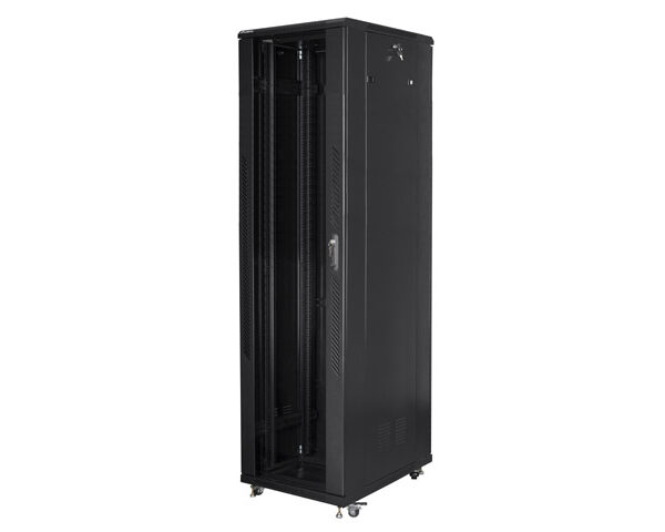 Lanberg | Rack cabinet 19" free-standing 37U/800x800 (flat pack) | FF01-8837-12B | Black