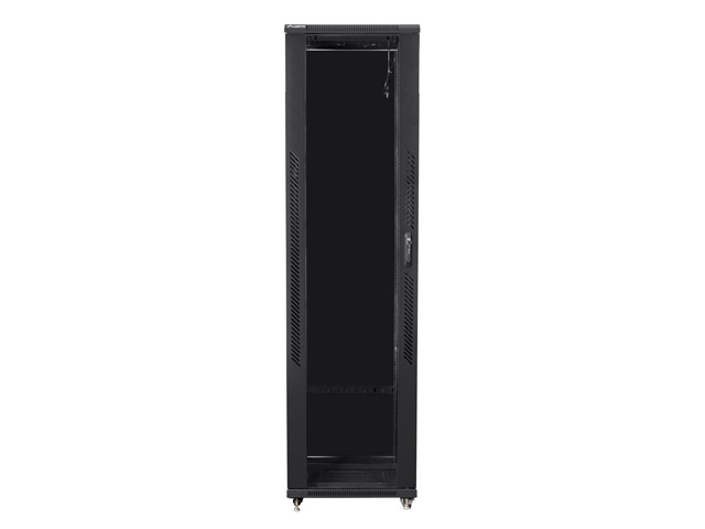 Lanberg | Rack cabinet 19" free-standing 37U/800x800 (flat pack) | FF01-8837-12B | Black - Image 3