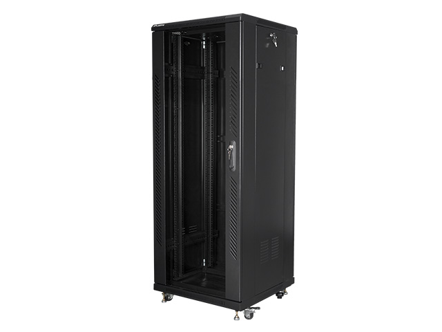 Lanberg | Rack cabinet 19" free-standing 32U/600x600 (flat pack) | FF01-6632-12B | Black