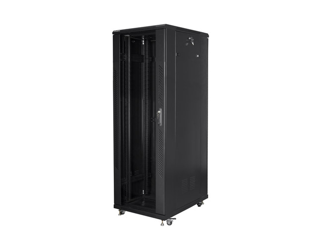 Lanberg | Rack cabinet 19" free-standing 47U/800x800 (flat pack) | FF01-8847-12B | Black