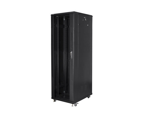 Lanberg | Rack cabinet 19" free-standing 42U/800x800 (flat pack) | FF01-8842-12B | Black