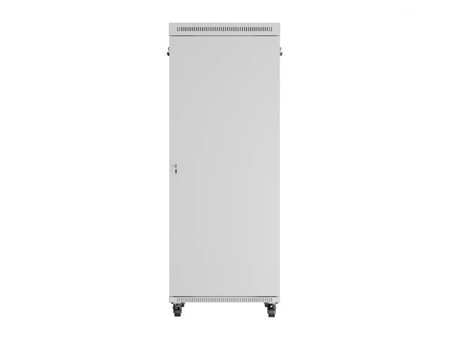 Lanberg | Rack cabinet 19" free-standing 42U/800x1000 (flat pack) with glass door, LCD | FF01-8042-12SL | Grey - Image 6