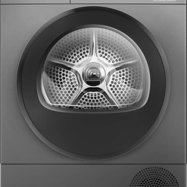 Bosch Dryer Machine with Heat Pump | WQG245DXSN | Energy efficiency class Class C | Front loading | 9 kg | Condensation | LCD | Depth 61.3 cm | Grey