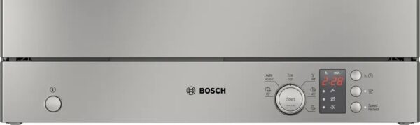 Bosch Dishwasher | SKS2ITI00E | Free standing | Width 55 cm | Number of place settings 6 | Number of programs 6 | Energy efficiency class E | Silver - Image 4