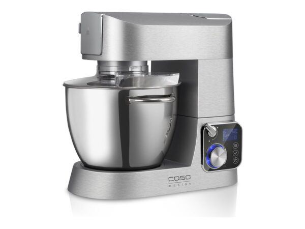 Caso | Chef Food processor | KM 1200 | 1200 W | Number of speeds Different speed levels with pulse function | Bowl capacity 3,6 L | Blender | Stainless Steel - Image 2