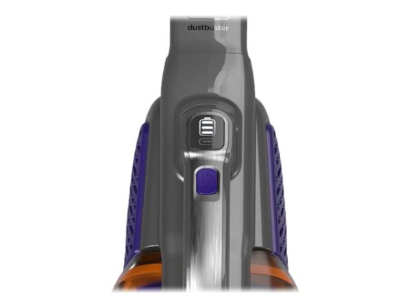 BLACK & DECKER Vacuum Cleaner | BHHV520BFP-QW | Cordless operating | 18 V | Black/Purple - Image 6
