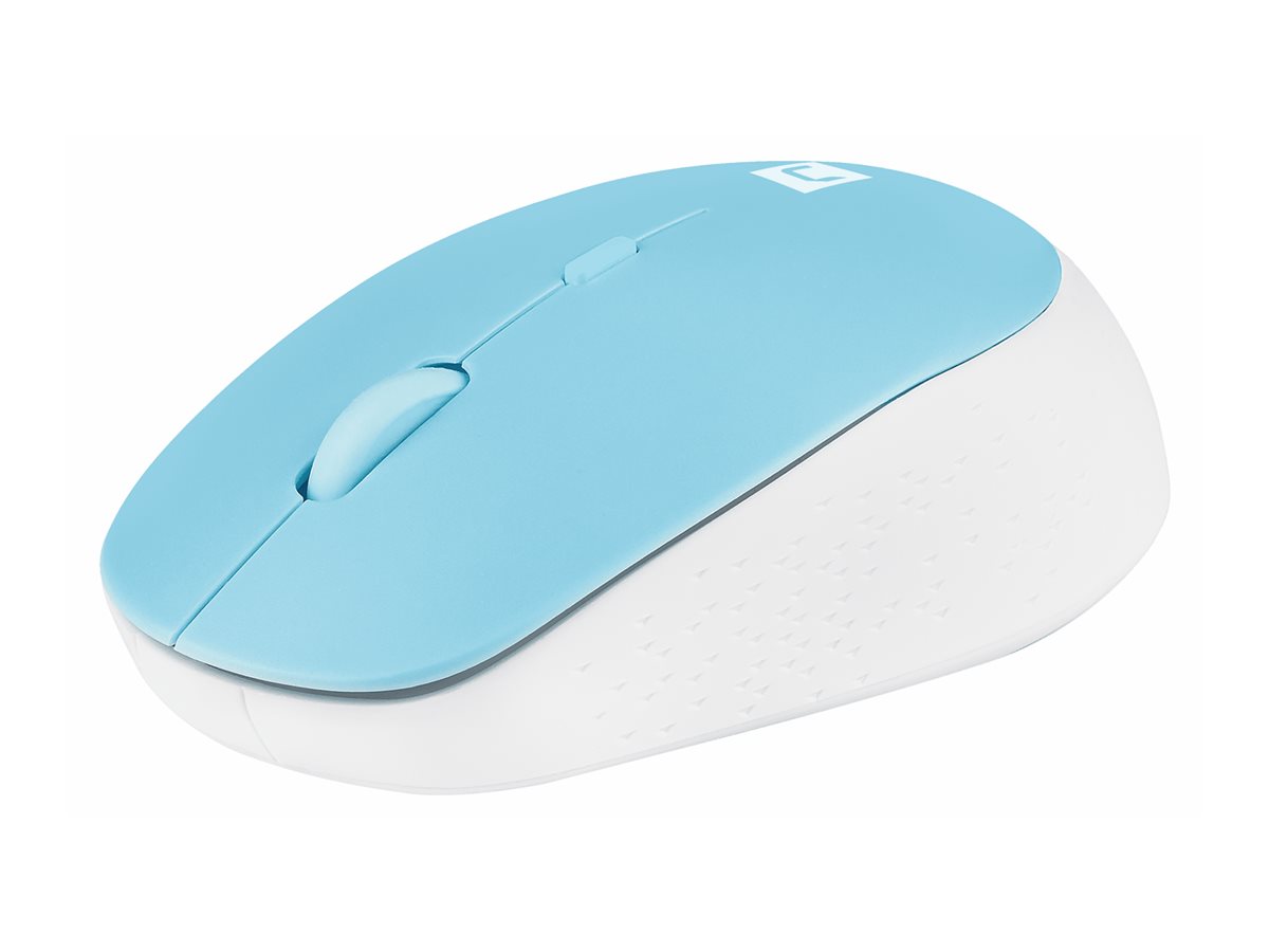 Natec | Mouse | Harrier 2 | Wireless | Bluetooth | White/Blue - Image 3