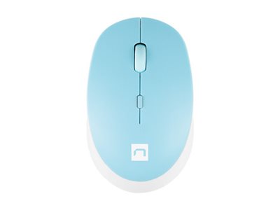 Natec | Mouse | Harrier 2 | Wireless | Bluetooth | White/Blue - Image 9