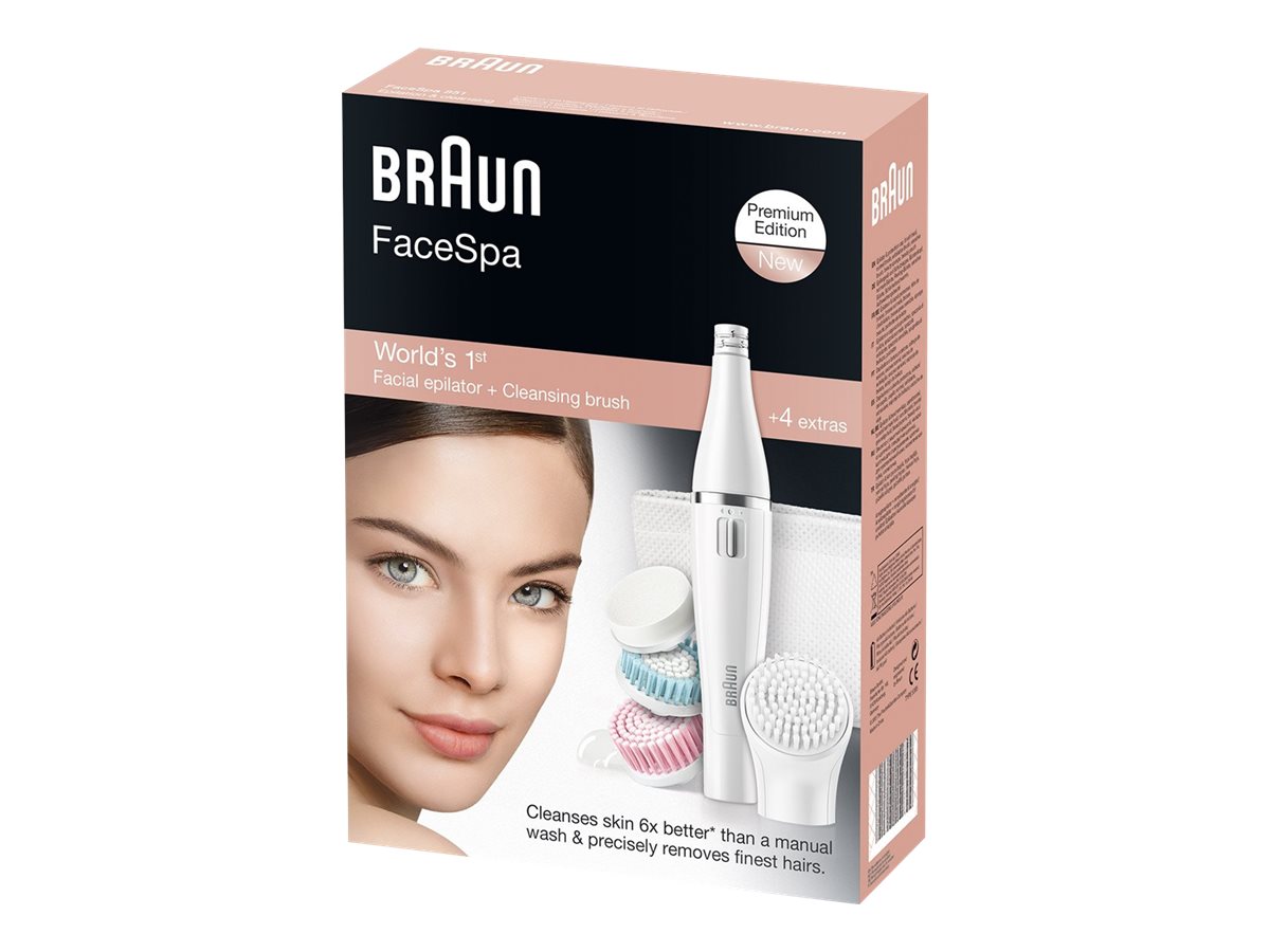 FACE EPILATOR SE851 WITH 4 ATTACHMENTS | Braun - Image 2