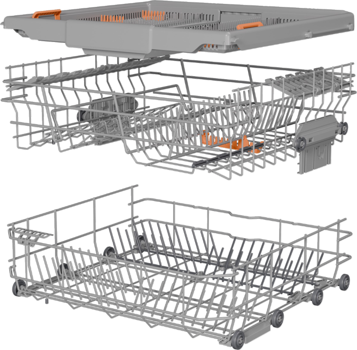 Gorenje Dishwasher | GV16D5 | Built-in | Width 59.8 cm | Number of place settings 16 | Number of programs 6 | Energy efficiency class D | Display | AquaStop function - Image 8