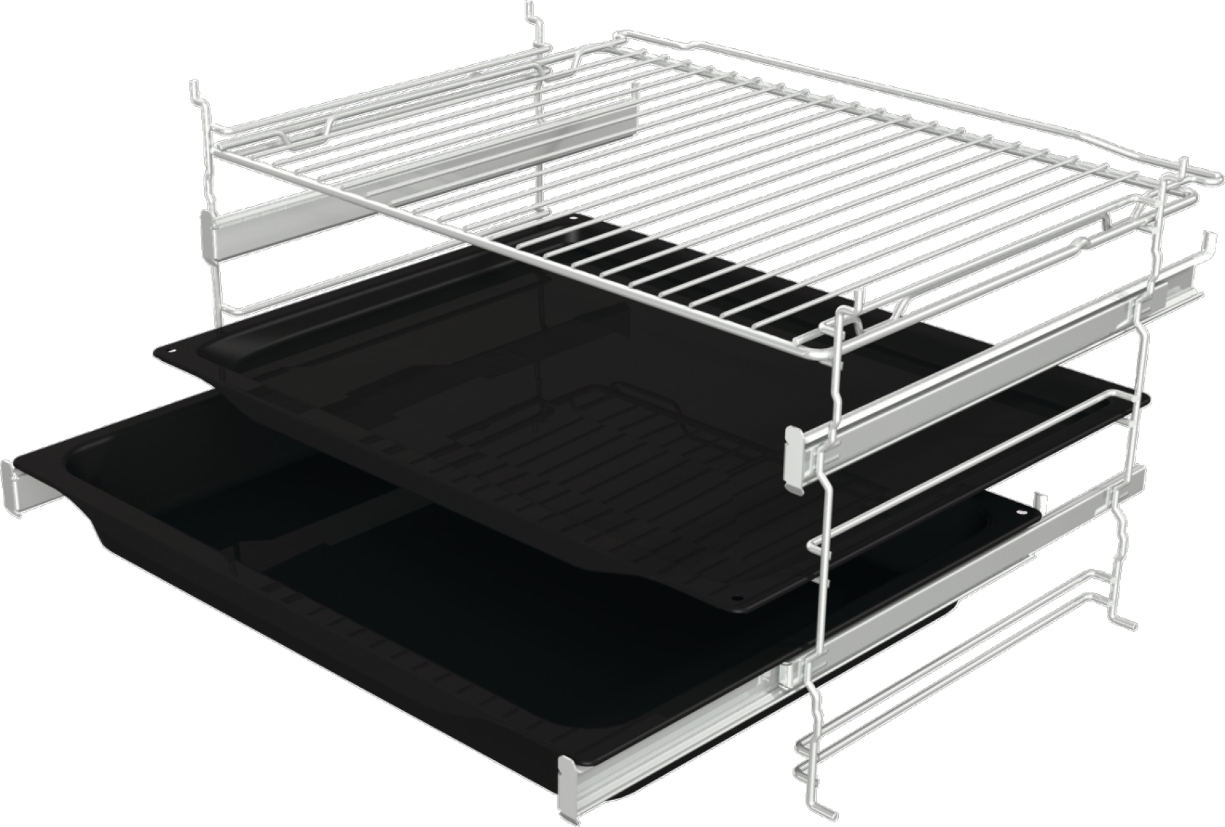 Gorenje Oven | BOS6737SYW | 77 L | Electric | AquaClean | Mechanical control | Steam function | Height 59.5 cm | Width 59.5 cm | White - Image 7