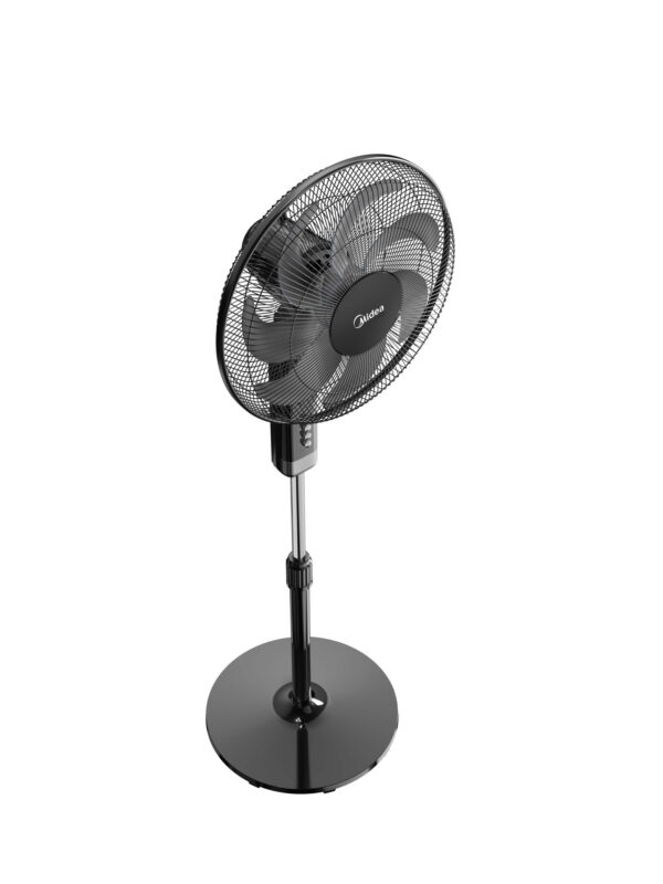 Midea MFS402M0BPK | Stand Fan | Black | Diameter 40 cm | Number of speeds 3 | Oscillation | 50 W - Image 3