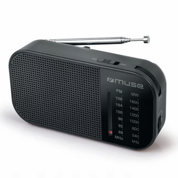 Muse | M-025 R | Portable radio | Black
