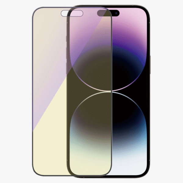 PanzerGlass | Screen protector | Apple | iPhone 14 Pro Max | Glass | Black | Ultra-Wide Fit; Scratch resistant; Shock resistant; Easy installation; Anti-blue light; Eye protection; Diamond strength; Antibacterial; Fingerprint resistant | Anti-blue Light