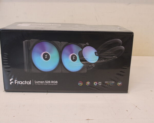 SALE OUT. Fractal Design Lumen S28 V2 RGB Water Cooling Unit | Fractal Design | Water Cooling Unit | Lumen S28 V2 RGB | DAMAGED PACKAGING | Intel, AMD | CPU Liquid Cooler