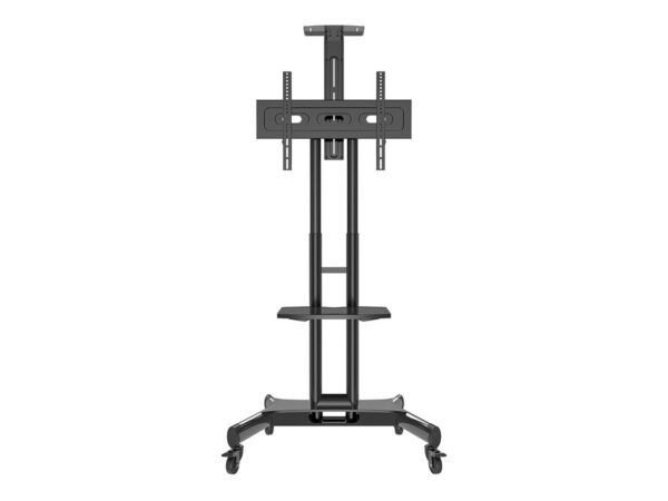Neomounts Floor stand | NM-M1700BLACK TV trolley | Adjustable Height | 32-75 " | Maximum weight (capacity) 50 kg | Black - Image 4