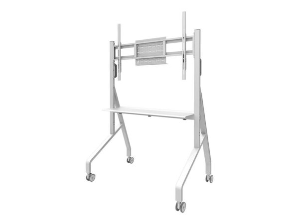 Neomounts Floor stand | FL50-525WH1 TV trolley | Adjustable Height | 55-86 " | Maximum weight (capacity) 76 kg | White - Image 4