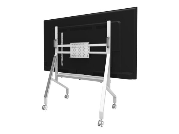 Neomounts Floor stand | FL50-525WH1 TV trolley | Adjustable Height | 55-86 " | Maximum weight (capacity) 76 kg | White - Image 7