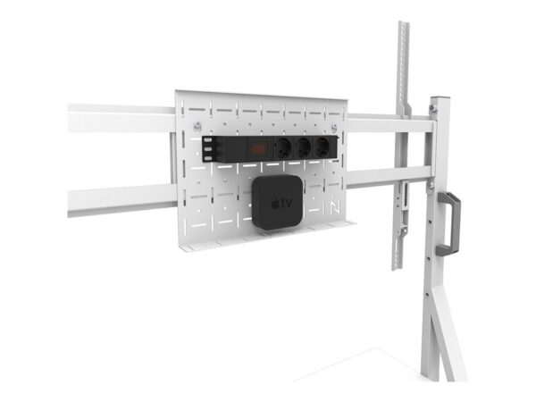 Neomounts Floor stand | FL50-525WH1 TV trolley | Adjustable Height | 55-86 " | Maximum weight (capacity) 76 kg | White - Image 11
