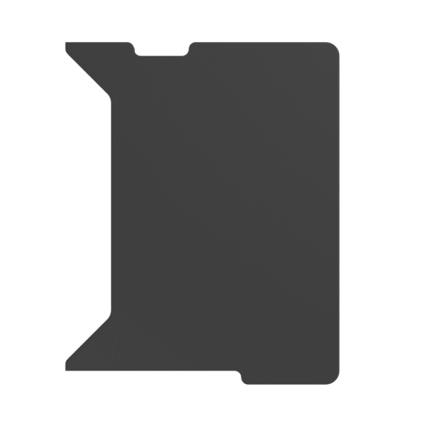 Genesis | Holm Modular Side Desk Top Right 60cm | NDS-2283 | Anthracite Black