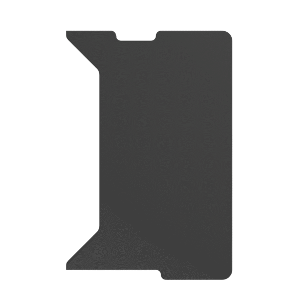 Genesis | Holm Modular Side Desk Top Right 50cm | NDS-2281 | Anthracite Black