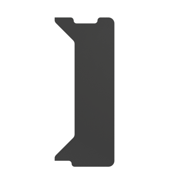 Genesis | Holm Modular Side Desk Top Right 30cm | NDS-2277 | Anthracite Black