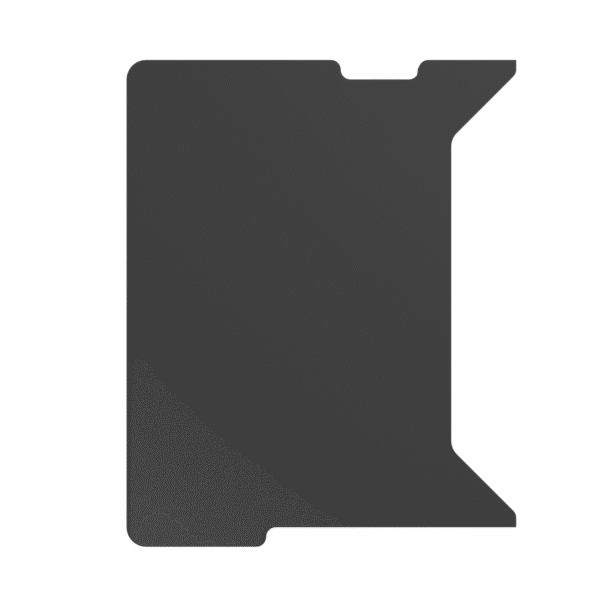 Genesis | Holm Modular Side Desk Top Left 60cm | NDS-2282 | Anthracite Black