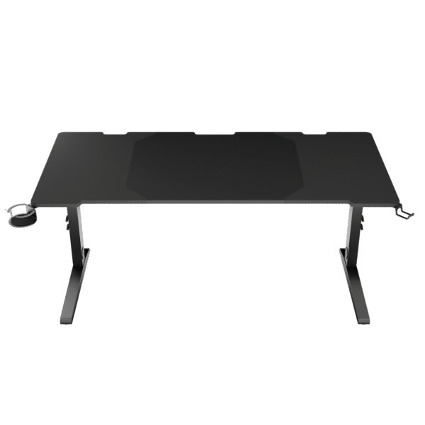 Genesis | Modular Gaming Desk | Holm 160 RGB | Anthracite Black