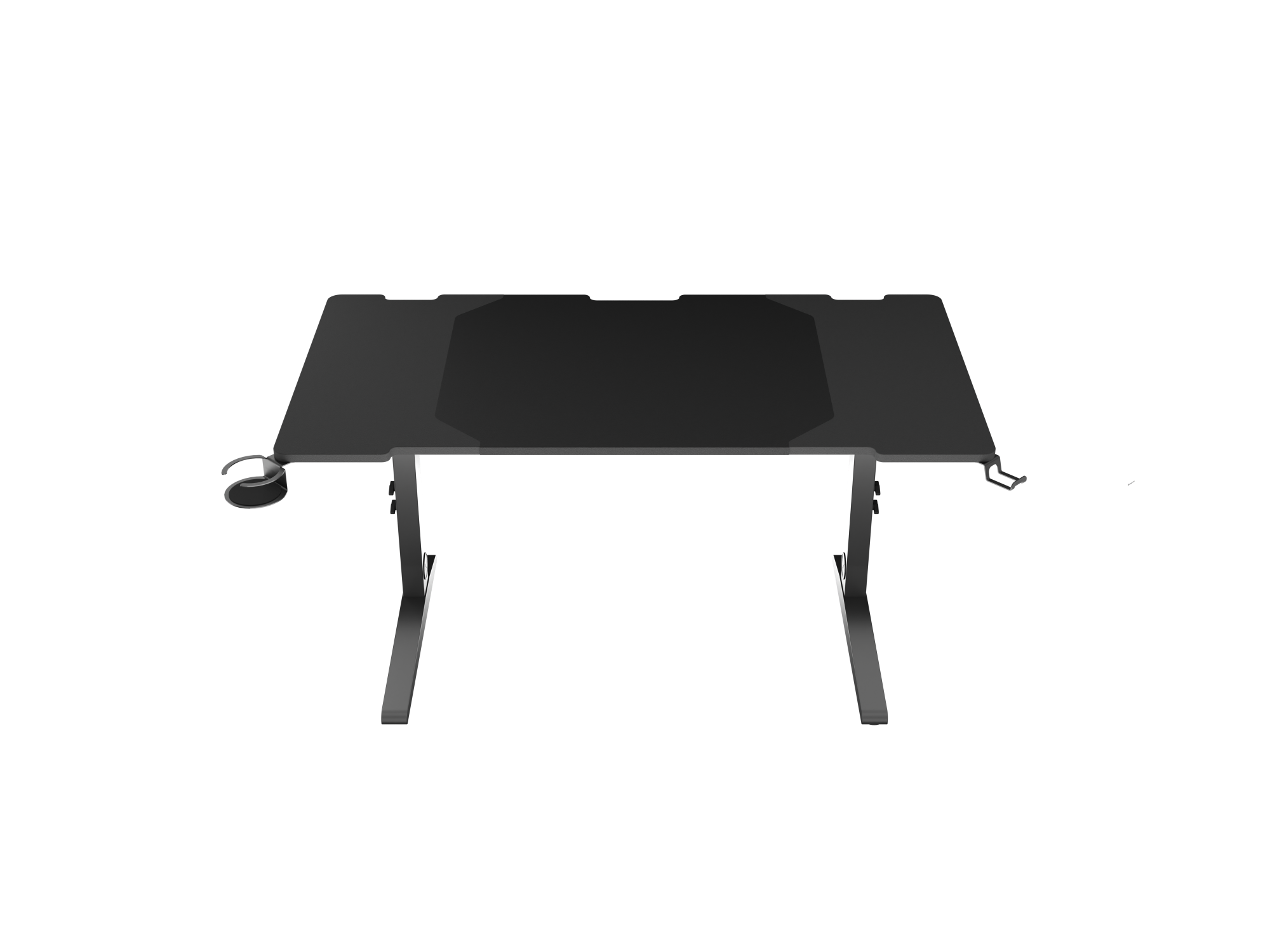Genesis | Modular Gaming Desk | Holm 140 RGB | Anthracite Black