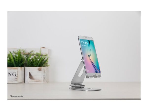 Neomounts | DS10-160SL1 | Adjustable | Phone stand | Silver | 7 " - Image 11
