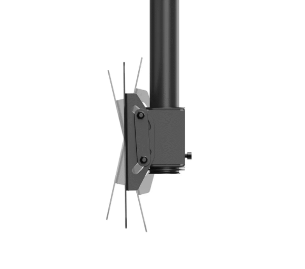 Neomounts CL35-340BL12 Monitor/TV mount Ceiling | Adjustable Height, Rotate, Tilt, Swivel | 23-42 " | Maximum weight (capacity) 50 kg | Black - Image 7