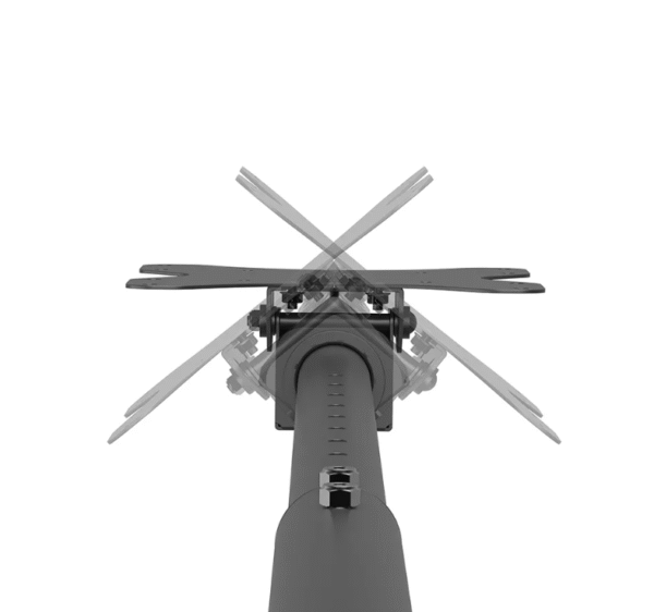Neomounts CL35-340BL12 Monitor/TV mount Ceiling | Adjustable Height, Rotate, Tilt, Swivel | 23-42 " | Maximum weight (capacity) 50 kg | Black - Image 11