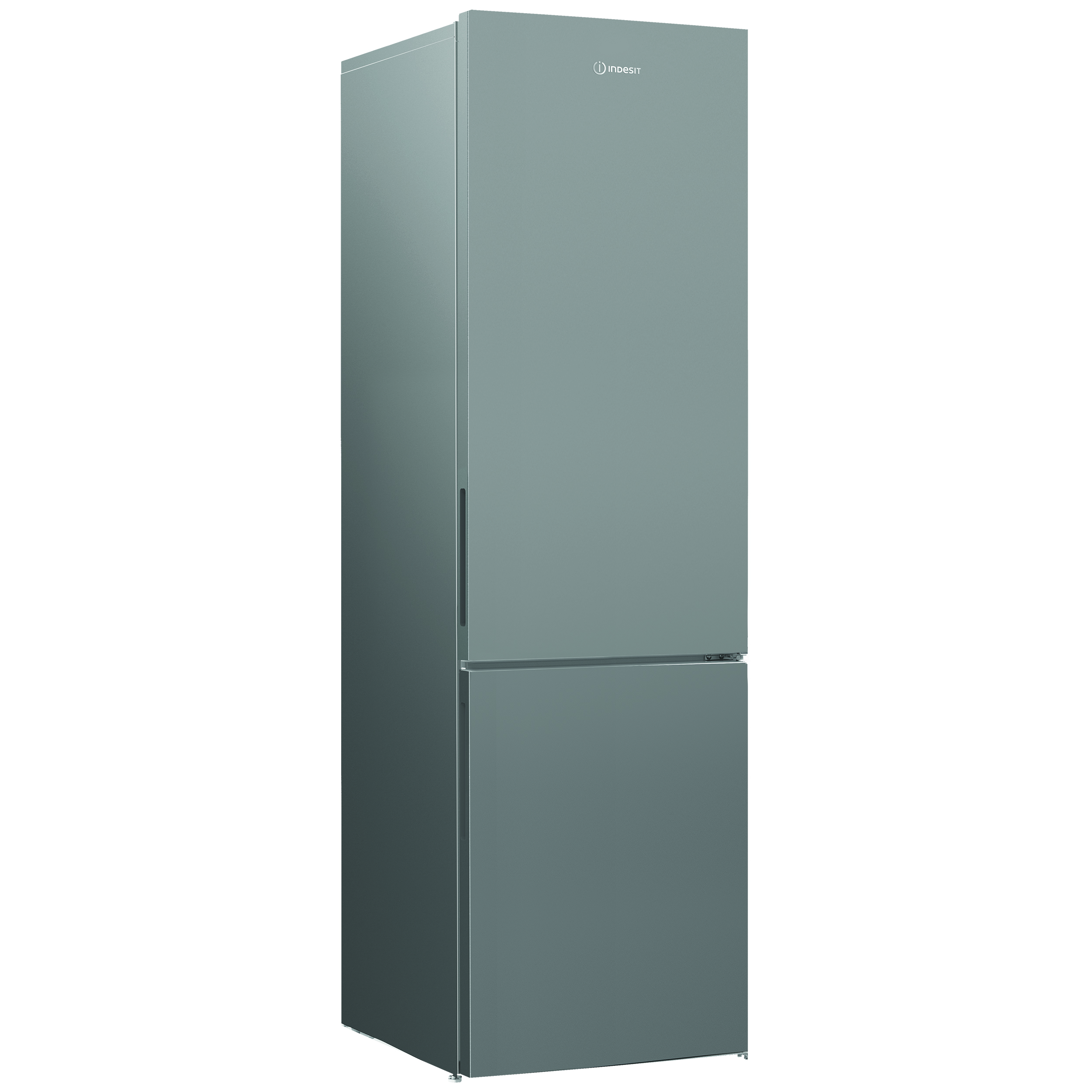 INDESIT INKS 1401 S4E | Energy efficiency class E | Free standing | Combi | Height 202.5 cm | Fridge net capacity 266 L | Freezer net capacity 120 L | 38 dB | Silver - Image 2