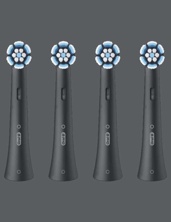 Oral-B Replaceable toothbrush heads | iO GentleCare | Heads | For adults | Number of brush heads included 4 | Black - Image 2