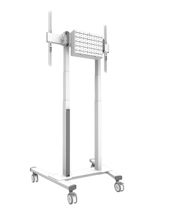 Neomounts Floor stand | FL55-875WH1 TV trolley | Adjustable Height | 55-100 " | Maximum weight (capacity) 110 kg | White - Image 5