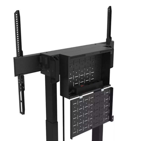 Neomounts Floor stand | FL55-875BL1 TV trolley | Adjustable Height | 55-100 " | Maximum weight (capacity) 110 kg | Black - Image 11
