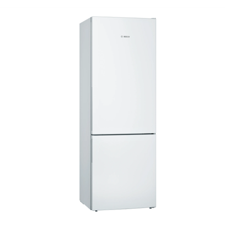 Bosch | Refrigerator | KGE49AWCA | Energy efficiency class C | Free standing | Combi | Height 201 cm | Fridge net capacity 302 L | Freezer net capacity 117 L | 38 dB | White