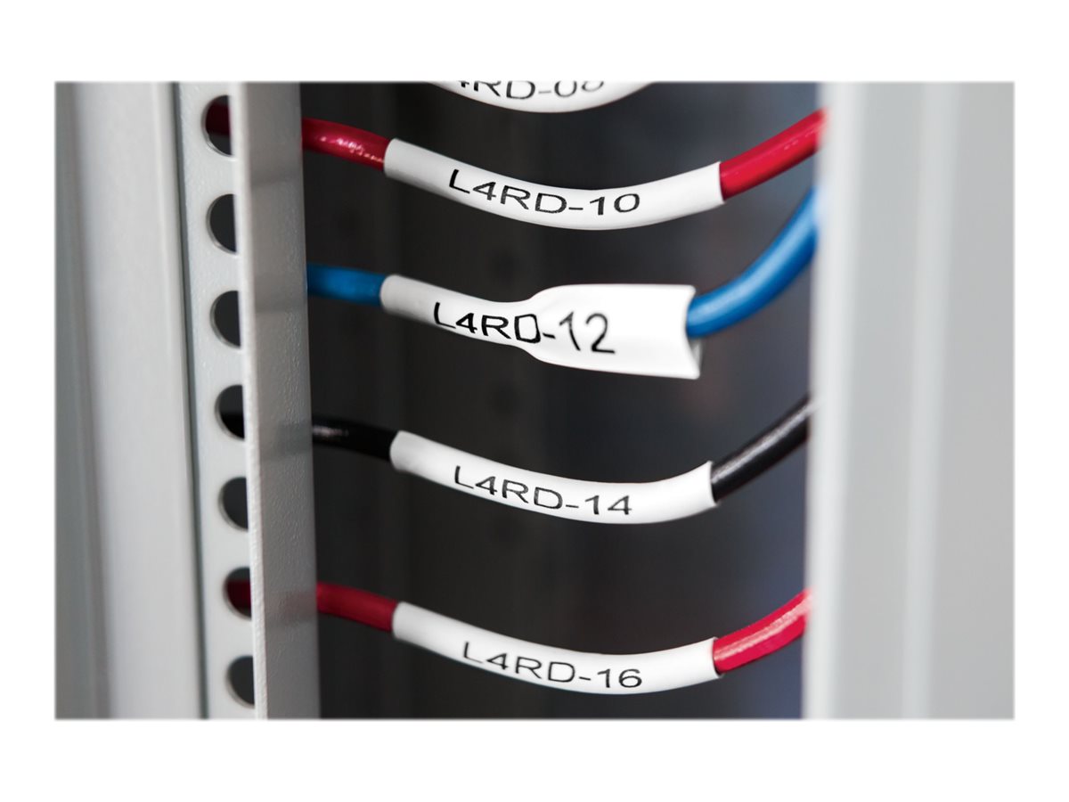 1868734 Pre-Sized Heat-Shrink Tube, 54mm x 47mm, Black on White, XTL Series - Image 3