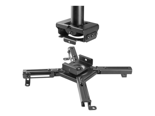 Neomounts Ceiling mount | CL25-530BL1 Beamer ceiling mount | Rotate, Tilt, Swivel | Maximum weight (capacity) 45 kg | Black - Image 13