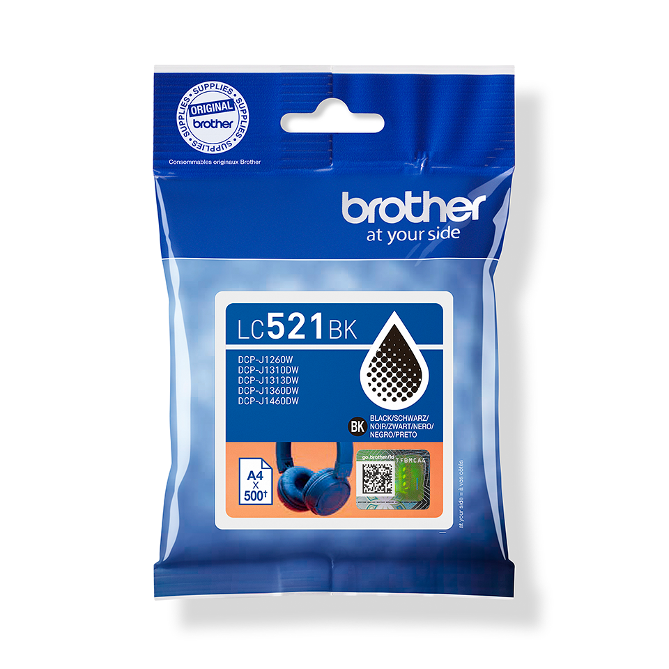 Brother LC521BK | Ink Cartridges | Black
