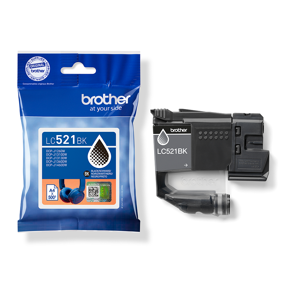 Brother LC521BK | Ink Cartridges | Black - Image 6