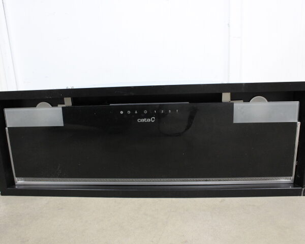 SALE OUT. CATA GC DUAL A 75 XGBK /D Hood, A, 64dB, 710m3/h, width 80cm, 32kWh per year, black glass | CATA Hood | GC DUAL A 75 XGBK | Canopy | Energy efficiency class A | Width 79.2 cm | 820 m³/h | Touch control | LED | Black glass | NO ORIGINAL PACKAGING, USED, DIRTY, DAMAGED PAINT