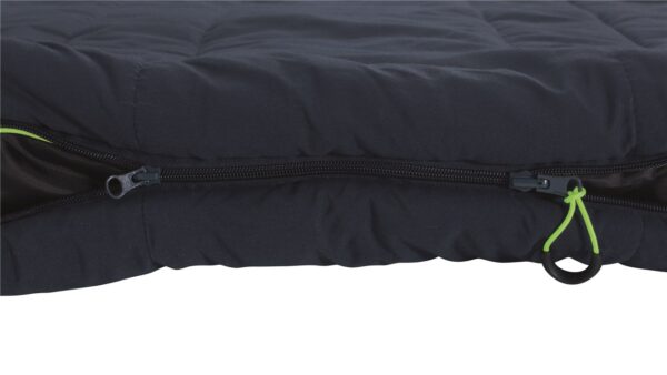 Outwell  Camper Lux  "L" Sleeping Bag  235 x 90 cm 2 way open - auto lock, L-shape Deep Blue - Image 5