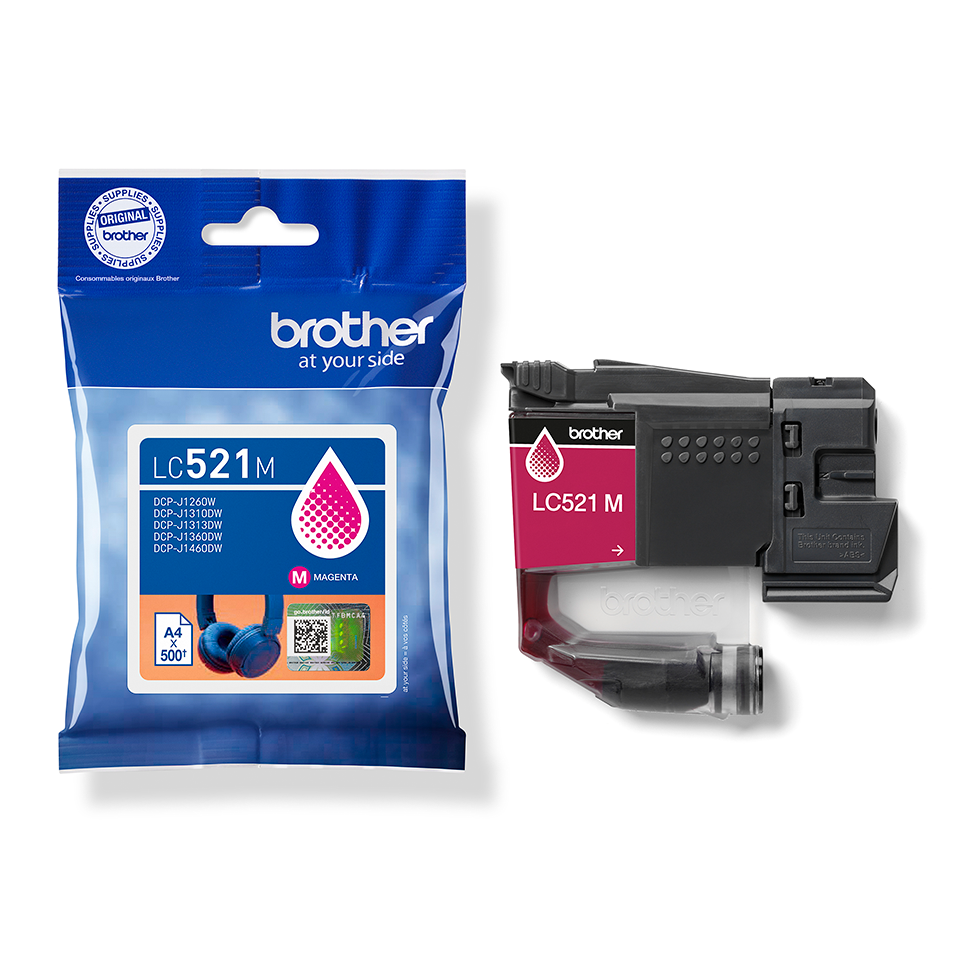 Brother LC521M | Ink Cartridges | Magenta - Image 6