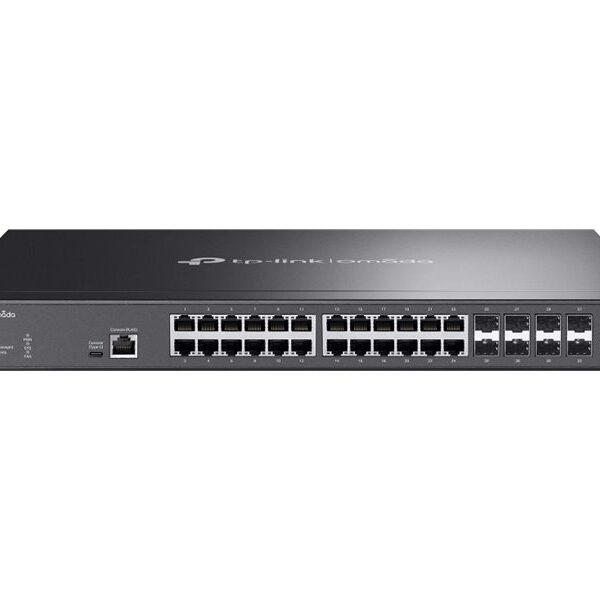 TP-LINK SX3832 Omada 24-Port 10GBASE-T L2+ Managed Switch with 8 10GE SFP+ Slots | TP-LINK