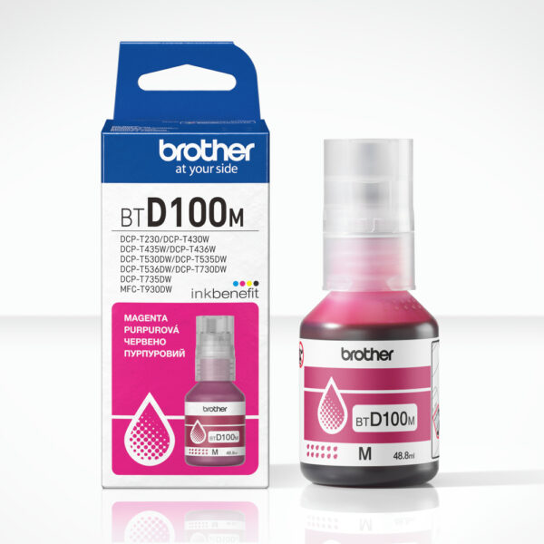 Brother BTD100M | Ink Bottle | Magenta - Image 4
