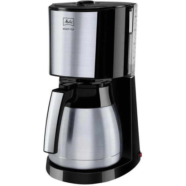 Melitta | Coffee Maker | 1017-08 | Drip | 1000 W | Black/Silver - Image 2